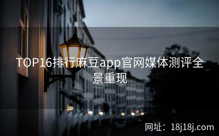TOP16排行麻豆app官网媒体测评全景重现