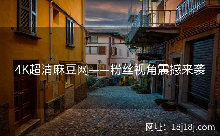 4K超清麻豆网——粉丝视角震撼来袭