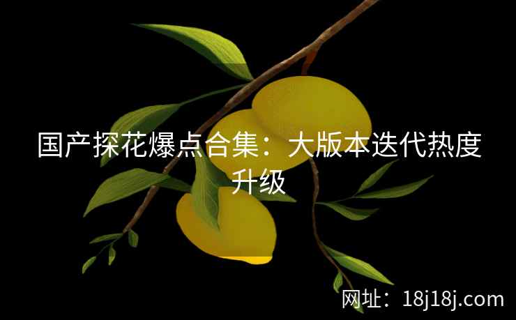 国产探花爆点合集：大版本迭代热度升级